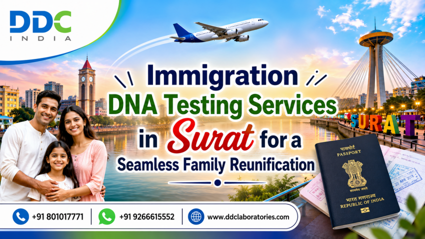 Immigration DNA Testing Services in Surat for a Seamless Family Reunification | daddycow.com