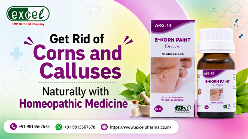 Get Rid of Corns and Calluses Naturally with Homeopathic Medicine | daddycow.com
