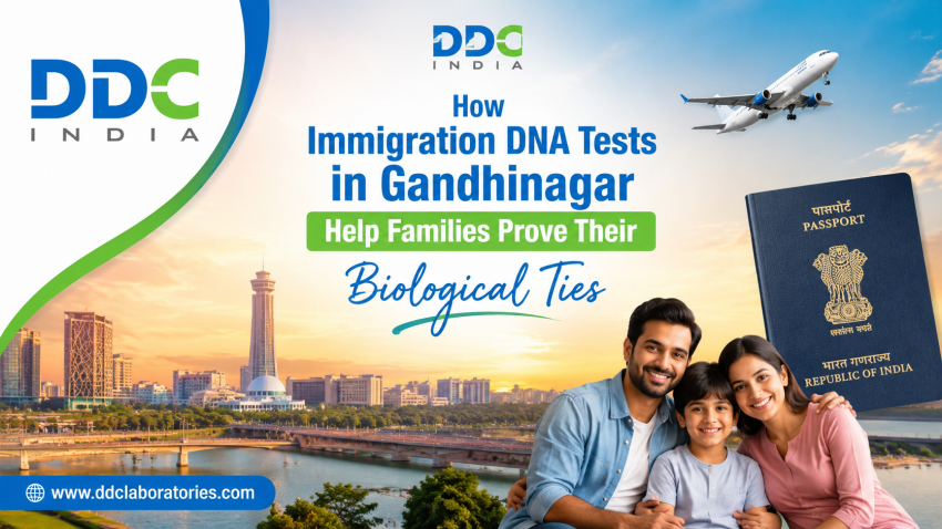 How Immigration DNA Tests in Gandhinagar Help Families Prove Their Biological Ties | daddycow.com