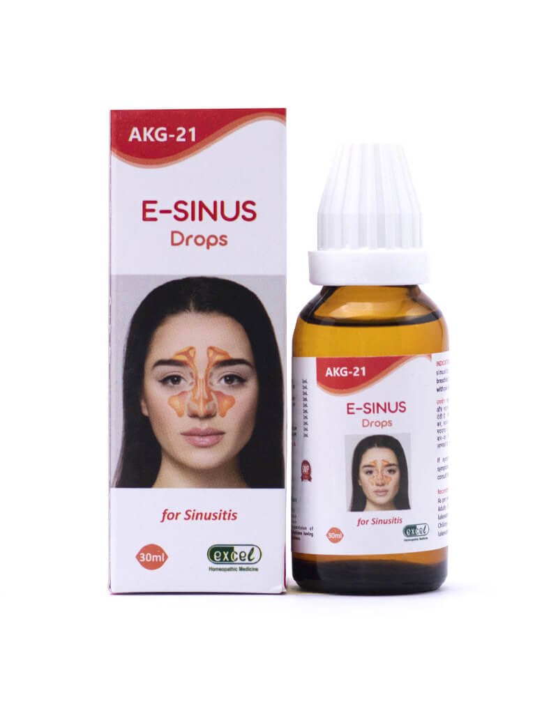 Buy AKG-21 E-SINUS DROPS 30Ml 30Ml online in India at best price: Excel Pharma