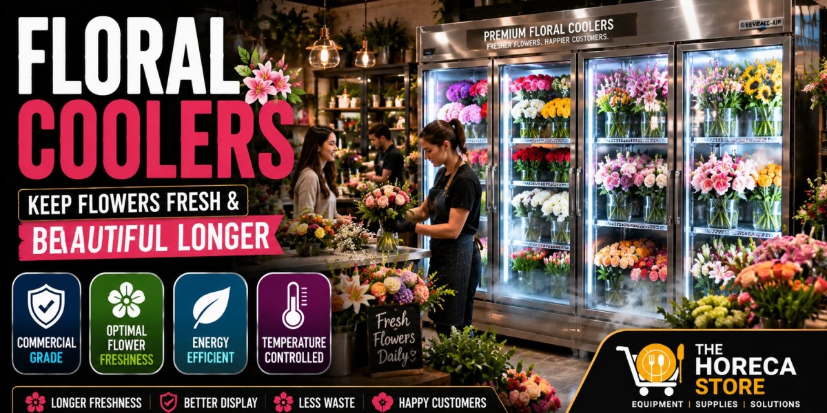 Floral Coolers: The Essential Refrigeration Solution for Flower Shops and Floral Businesses