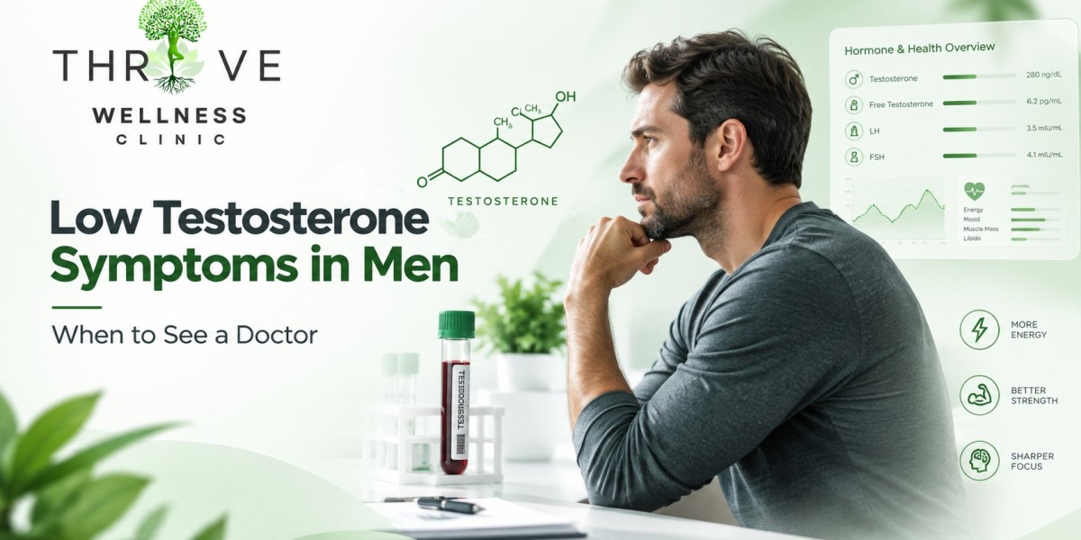 Low Testosterone Symptoms in Men: When to See a Doctor.
